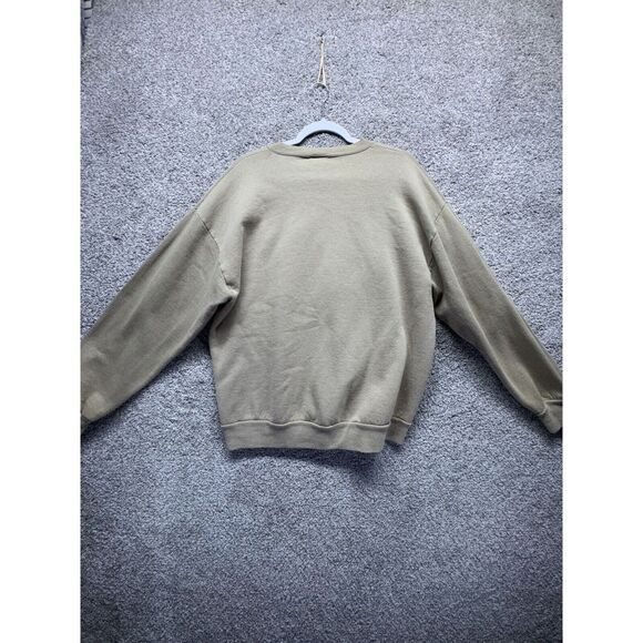 Vintage Noahs Ark Sweatshirt Adult‎ Green Animals Bible Church Jerzees USA - Picture 9 of 12